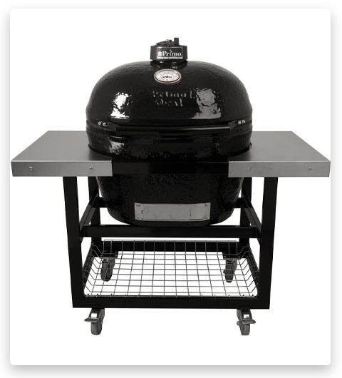 Primo JR Ceramic Charcoal Smoker Tables