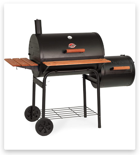 Char-Griller E1224 Smoking Pro 830 Charcoal Grill