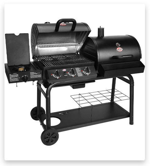 Charcoal Smoker Grill Combo