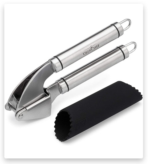 UberChef Stainless Steel Garlic Press