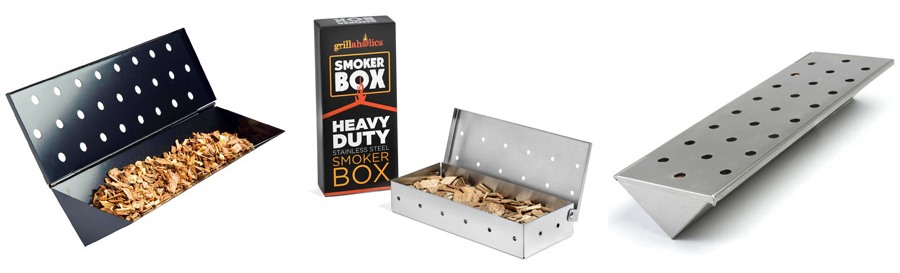 Smoker Box for a Gas Grill