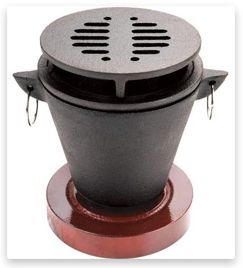 Chef-Master 90206 Cast Iron Mini Hibachi Grill