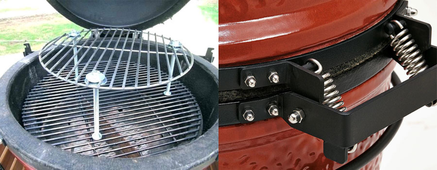 Parts and Components of a Kamado Grill