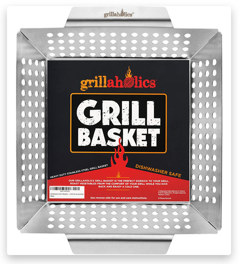 Grillaholics Heavy Duty Grill Basket