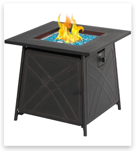 Bali Propane Fire Pit Table