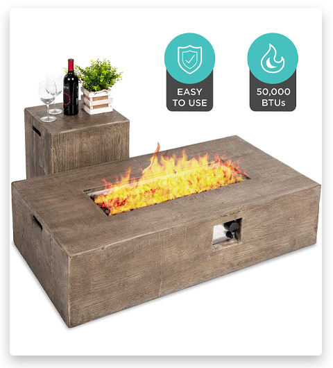 Fire Pit Side Table