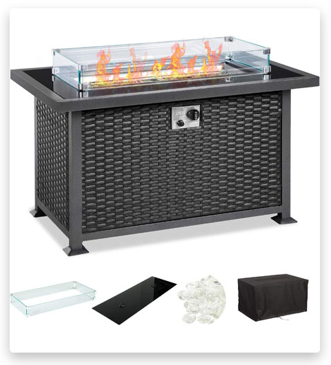 U-Max Propane Fire Pit Table