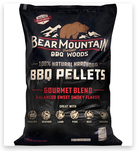 Bear Mountain BBQ All-Natural Hardwood Pellets