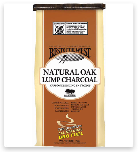 Best of the West Oak Hard Lump Charcoal