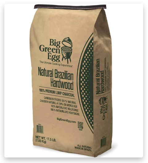 Big Green Egg Natural Brazilian Hardwood Lump Charcoal