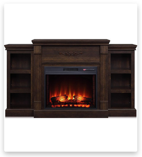 Della Electric Fireplace Log Display