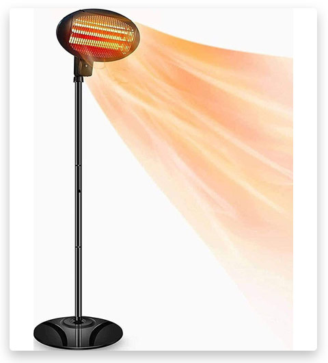 Hmercy Patio Heater Electric Outdoor