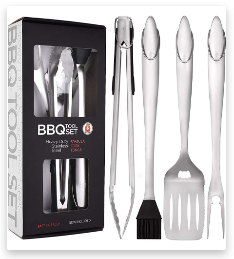 Alpha Grillers BBQ Grilling Tools Set