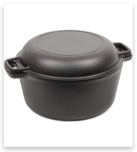 Commercial Chef Cast Iron Dutch Oven