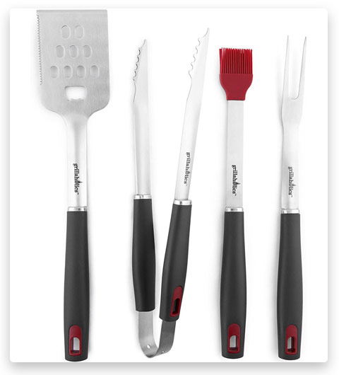 Grillaholics BBQ Grill Tools Set