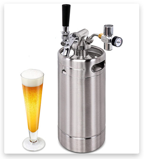 NutriChef Keg Dispenser Portable Kegerator Kit