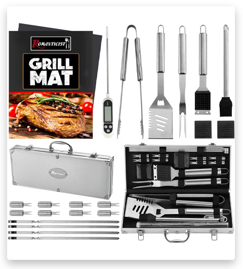 ROMANTICIST BBQ Grill Accessories Set