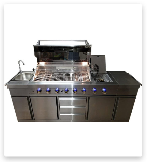 SDI Factory Direct BBQ Kitchen Island Grill