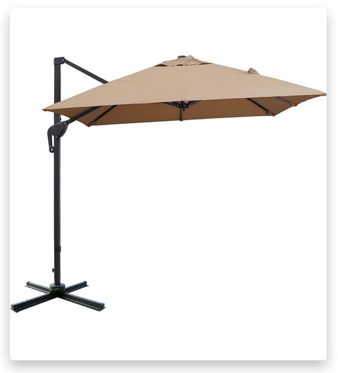 Sunnyglade Patio Offset Hanging Umbrella