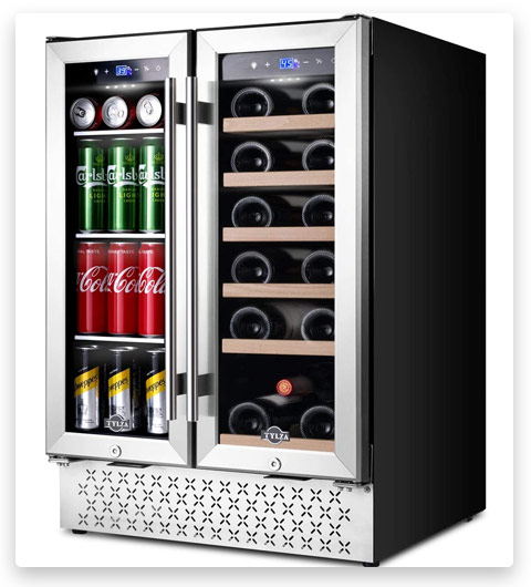 TYLZA Wine Beverage Refrigerator