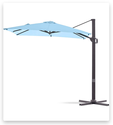 VINEY Square Aluminum Cantilever Umbrella