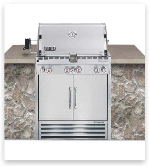 Weber S-460 Propane Stainless Steel Grill
