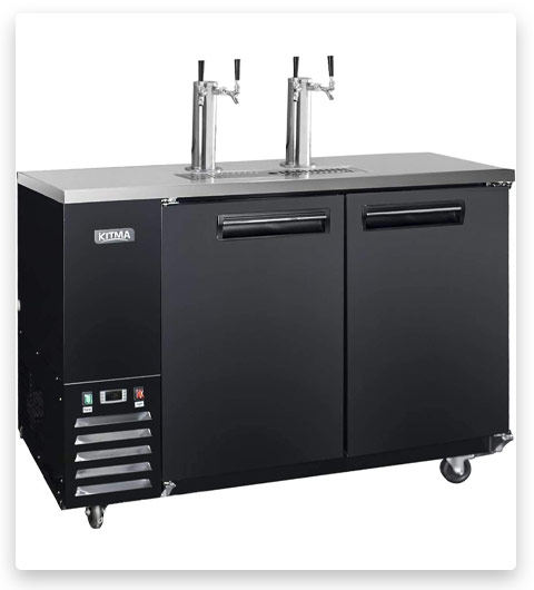 kitma Commercial Kegerator Refrigerator