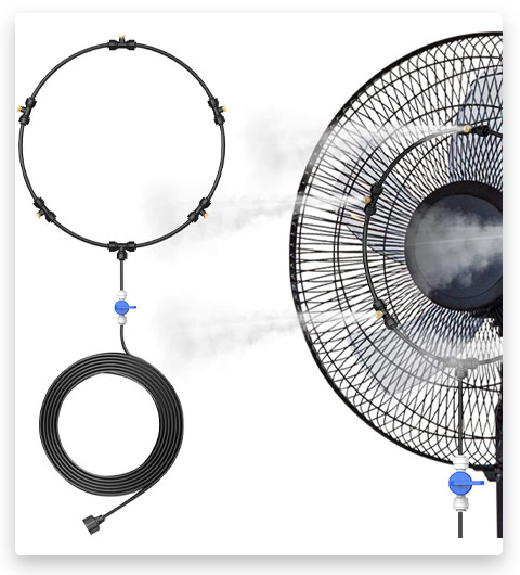 Dr. Prepare Outdoor Misting Fan Kit