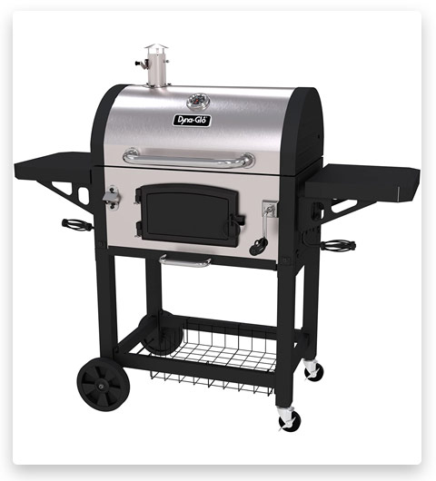 Dyna-Glo DGN 486NC-D Stainless Steel Charcoal Grill