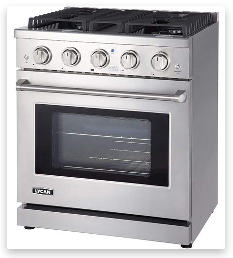LYCAN Professional Gas Range Cook Top