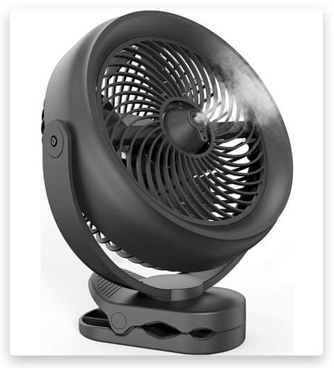 OPOLAR Operated Cooling Misting Fan