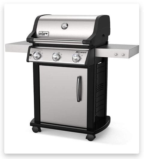 Weber Stainless Steel Spirit S-315 LP Gas Grill