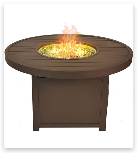 Bluegrass Living Outdoor Propane Fire Pit Table