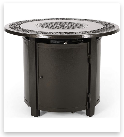 Christopher Knight Home Propane Gas Fire Pit Table