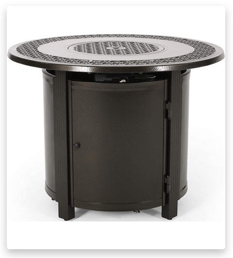 Christopher Knight Home Richard Outdoor Aluminum Fire Pit