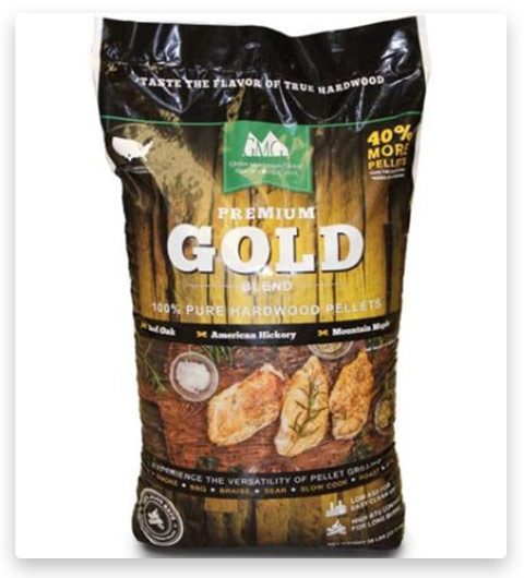 Green Mountain Grills GMG-2001-GOLD Hardwood Pellets