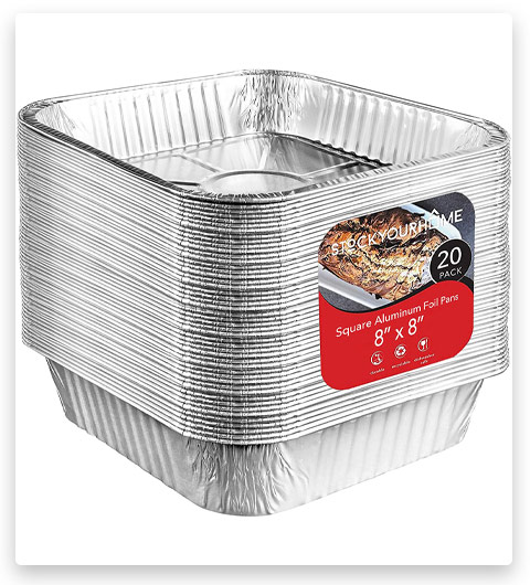 Stock Your Home Aluminum Disposable Foil Pans