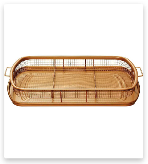 Gotham Steel Pro Non-Stick Crisper Tray Set