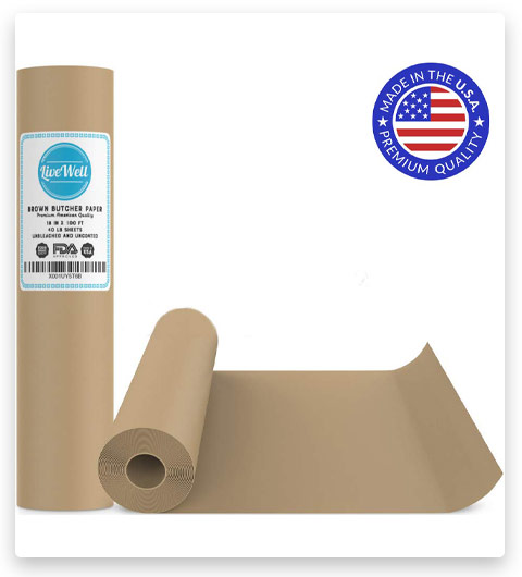 LiveWell Brands USA Brown Paper Kraft Roll