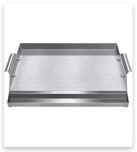 BBQSTAR Outdoor Stainless Steel Grill-top Griddle