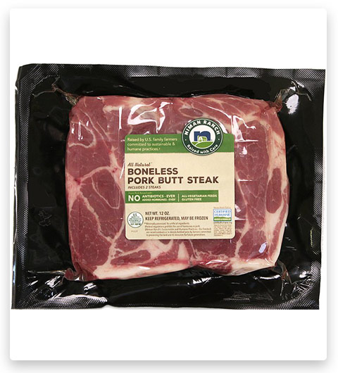 Niman Ranch Boneless Pork Butt Steaks