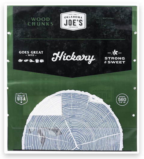Oklahoma Joe's Wood Smoker Chunks Hickory