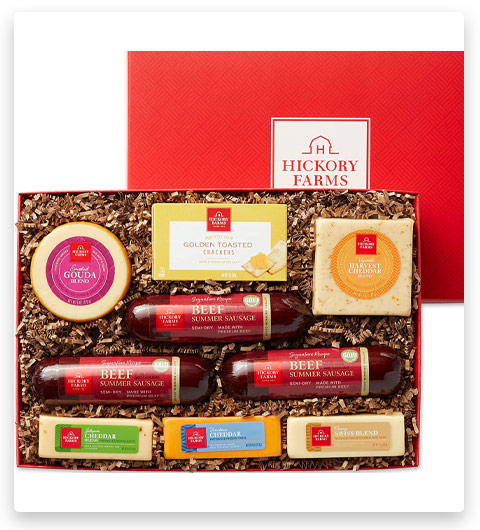 Hickory Farms Meat Cheese Gifts Box