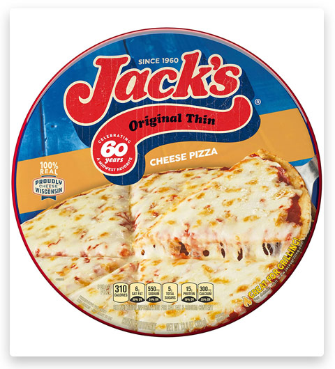 Jack's Original Thin Cheese Frozen Pizza