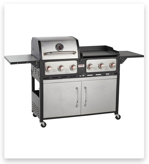 Outdoor Gourmet Gas and Griddle Combo