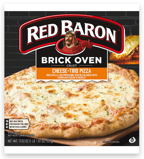 Red Baron Pizza Brick Oven Crust Cheese